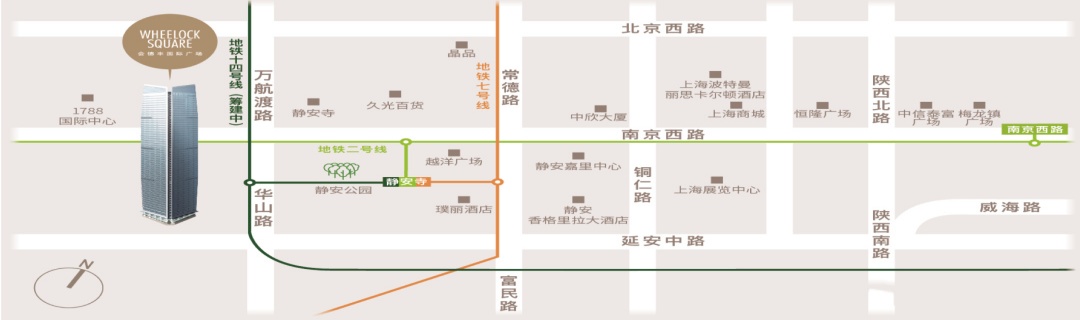 会德丰国际广场交通区位图